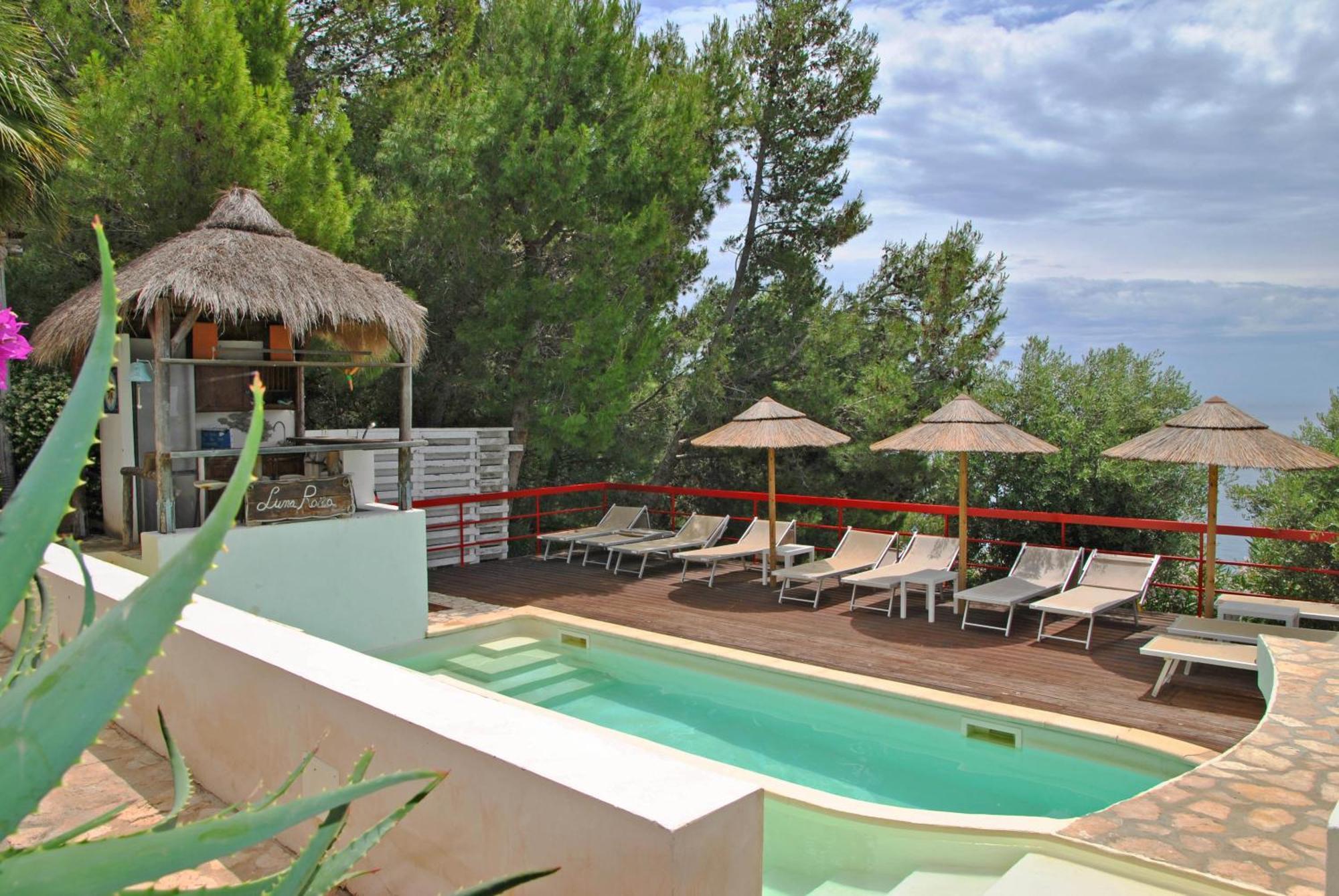 Villa Giulia Resort With Private Pool And Stunning Sea Views Сперлонга Экстерьер фото